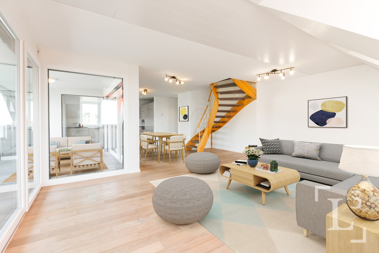 Immobilie in Etoy - Duplex en attique avec grand balcon et vue lac - Bild 3