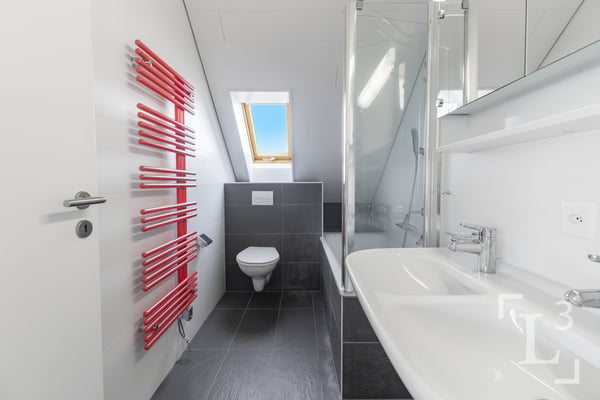 Duplex en attique avec grand balcon et …