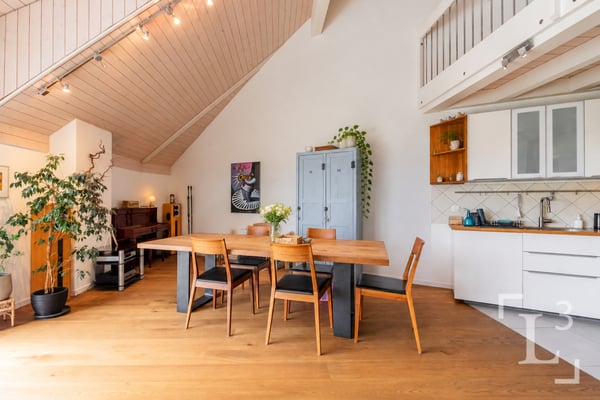 Spacieux duplex en attique avec balcon + un potager! 4