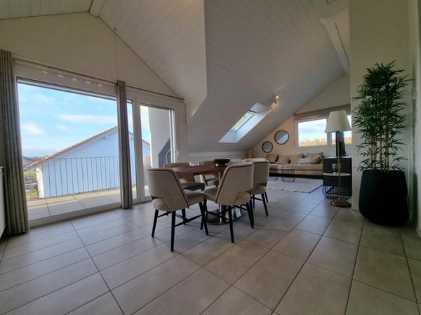 Grandcour - Appartement meublé 3.5 pièces au dernier étage 2