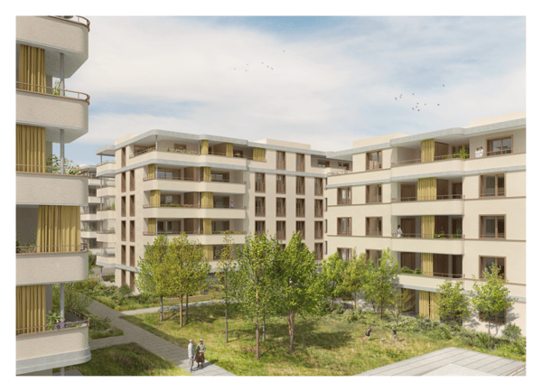 Prairie 3 - Surfaces commerciales de 63 m2 à 77 m2 au rez-de-chaussée