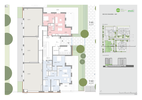 Prairie 2 - Surfaces commerciales de 82 m2 à 171 m2 au rez-de-chaussée 10
