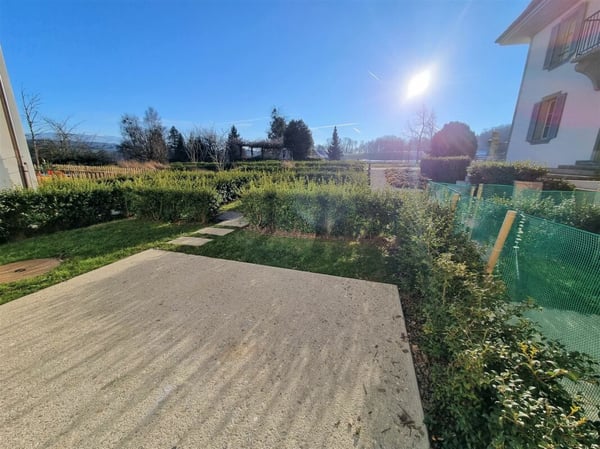Belfaux - Appartement de 2 pièces au rez-de-chaussée avec terrasse et jardin