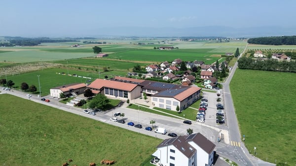 New development in Villars-le-Terroir: 4.1-room duplex apartment and office of 170 m2 with garden and beautiful covered terrace - Lot A1 8