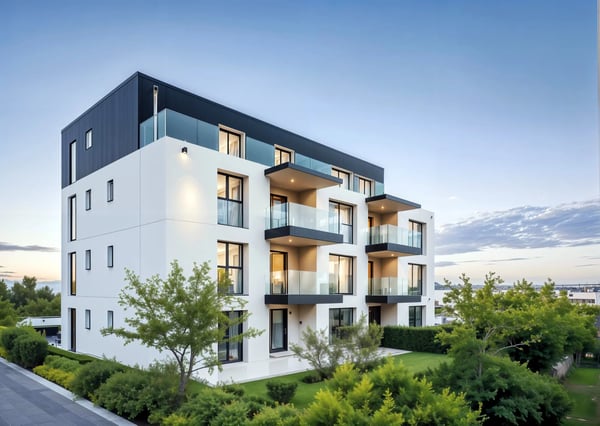 Beautiful luxury apartment in a contemporary building with clean lines! 7