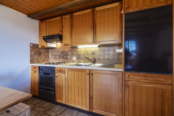 Appartement au pied des pistes avec balcon et magnifique vue sur les montagnes 6