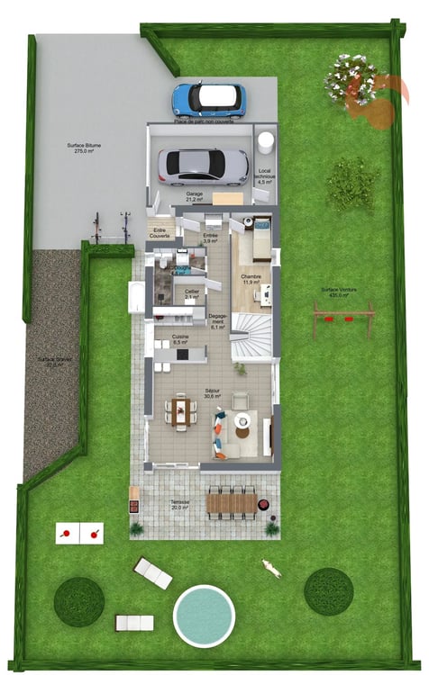 NOUVELLE CONSTRUCTION VILLA INDIVIDUELLE 5.5 PIECES 1