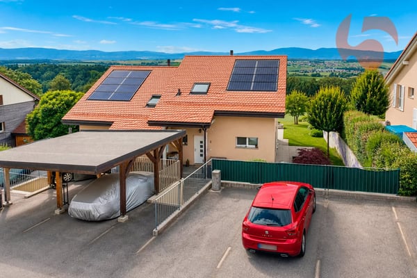 Magnifique villa de 4.5 pièces avec vue panoramique sur le Jura et la campagne environnante 13