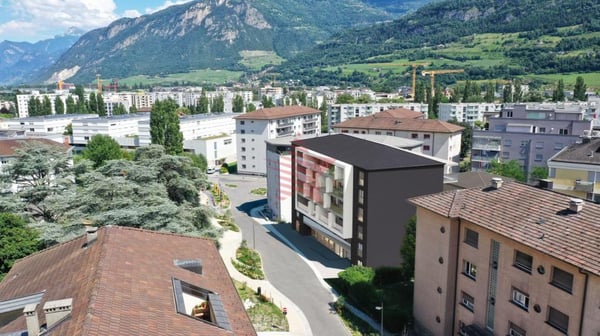 Aubépines22 - 1.5 pièces neuf au coeur de Sion 2