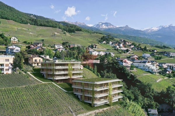 Lot B11 - 1.5 pièces neuf avec vue panoramique & ensoleillement exceptionnel 2