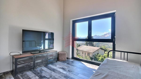 Villa neuve d'exception à Lens - Vue imprenable sur le lac du Louché et les Alpes 11