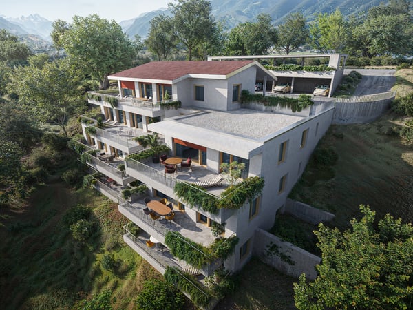 Lot 5 - 4,5 pièces neuf avec grande terrasse 2