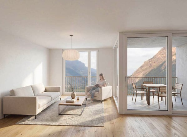 Lot A2.101 : 3,5 pièces sur plan à Martigny 8