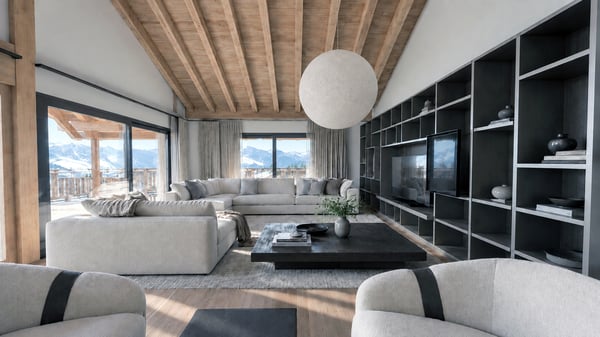 Splendide Chalet de Luxe en Construction à Crans-Montana 3