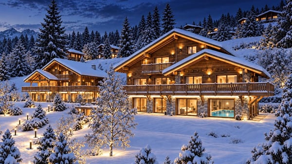 Splendide Chalet de Luxe en Construction à Crans-Montana
