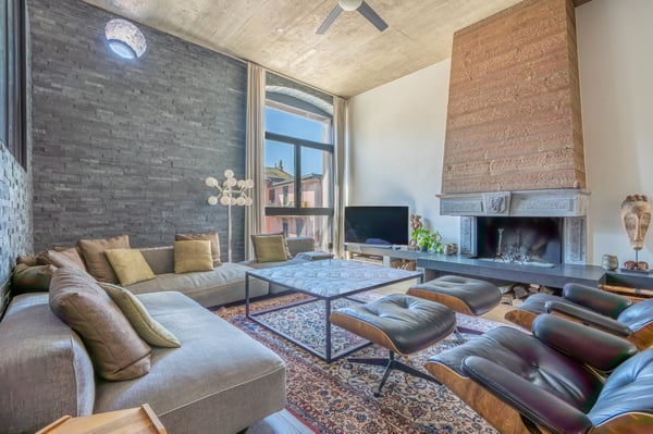 MAISON VILLAGEOISE RENOVEE - INTERIEUR NEW YORKAIS - ASCENCEUR & 6