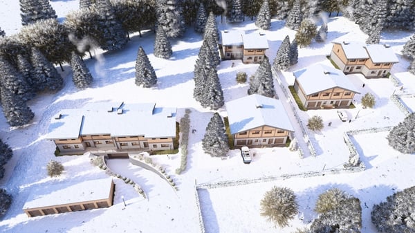 DEMI-CHALET AVEC 3 CHAMBRES, TERRASSE ET JARDIN 10