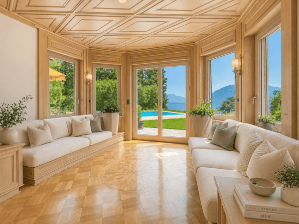 CHEXBRES - MAISON DE MAÎTRE AVEC PISCINE, VUE LAC & APPARTEMENT 9