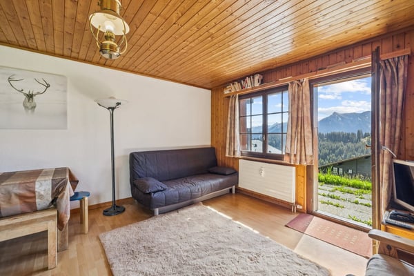 Charmant appartement de 2 pièces avec terrasse et vue sur les montagnes 6
