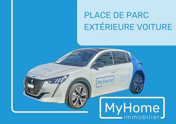 Place de parc extérieure à louer à Renens 2