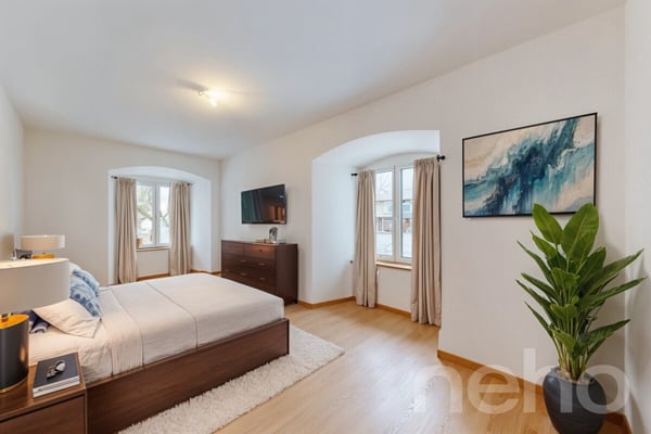 Splendide 1.5p sous les combles orienté sud dans bâtiment historique! 9