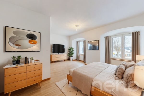 Splendide 1.5p sous les combles orienté sud dans bâtiment historique! 7