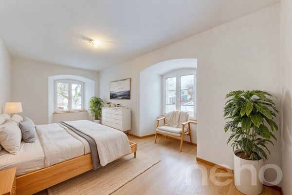 Superbe appartement de 1.5p orienté sud-ouest dans bâtiment historique 11