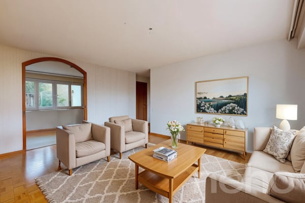 Lumineux 1p dans les hauteurs de la ville avec balcon + garage 1