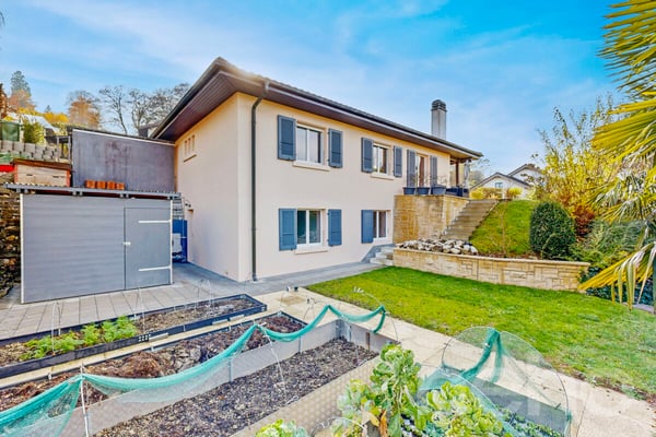 Maison familiale individuelle sur les hauteurs d'Yverdon-les-Bains 10