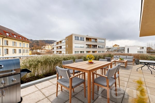 Charmant attique proche du centre-ville 11