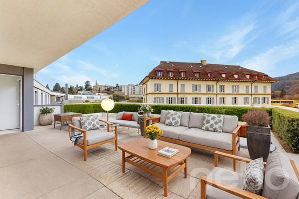 Charmant attique proche du centre-ville 2