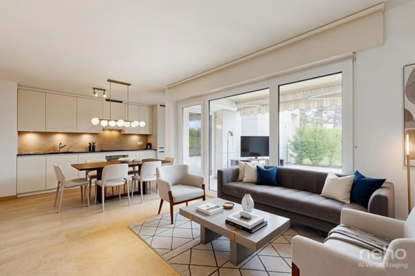 Appartement rénové de 1.5 pièces avec grande terrasse privée 2
