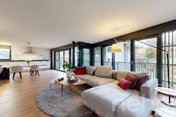 Moderne und grosszügige 1.5-Zimmerwohnung mit Schwedenofen 1