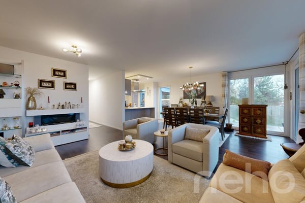 Superbe maison mitoyenne de 1.5 pcs au calme absolu au Mont/Lausanne 2