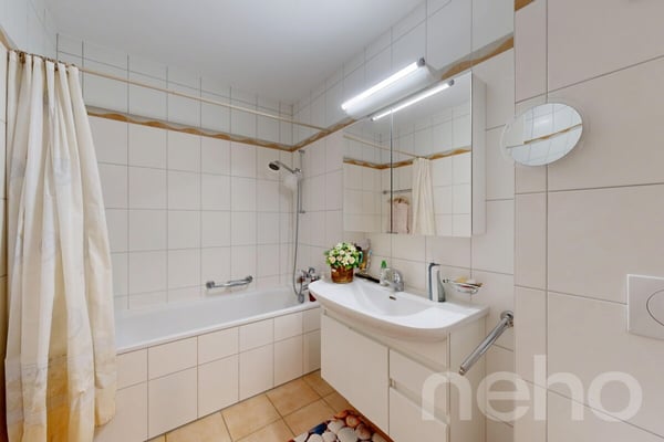 Rez-de-jardin d?exception avec piscine chauffée et vue lac?Alpes 12