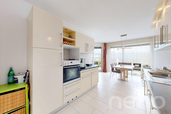 Rez-de-jardin d?exception avec piscine chauffée et vue lac?Alpes 7