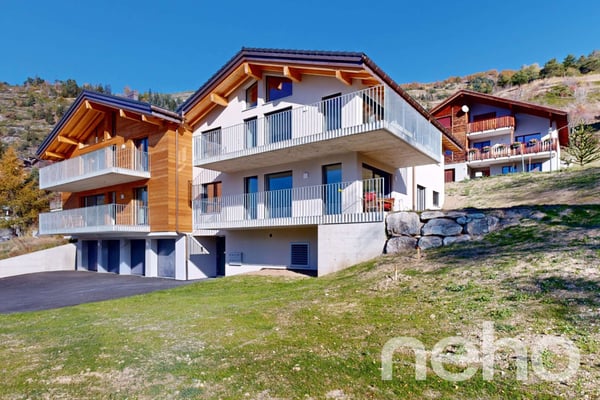 Neubauwohnung mit Bergblick in Erschmatt ? Mietkauf möglich 2