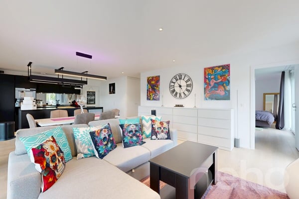 Appartement 1.5 pièces lumineux avec terrasse et jardin privé 2