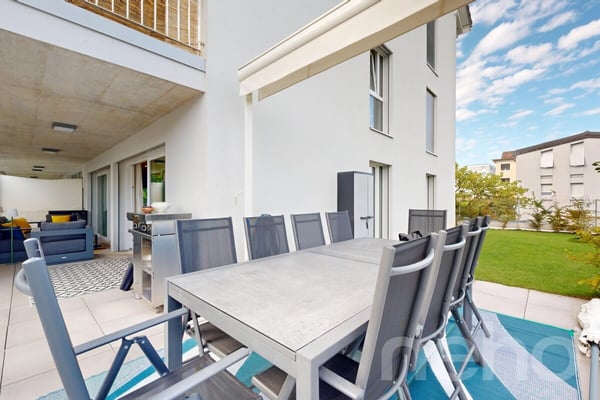 Appartement 1.5 pièces lumineux avec terrasse et jardin privé 11