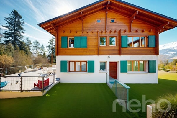 Superbe 1.5 pièces niché dans un chalet de deux appartements 5