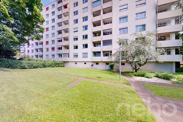 Modern renovierte 1.5-Zimmer-Wohnung mit Weitblick ins Grüne in Basel 4