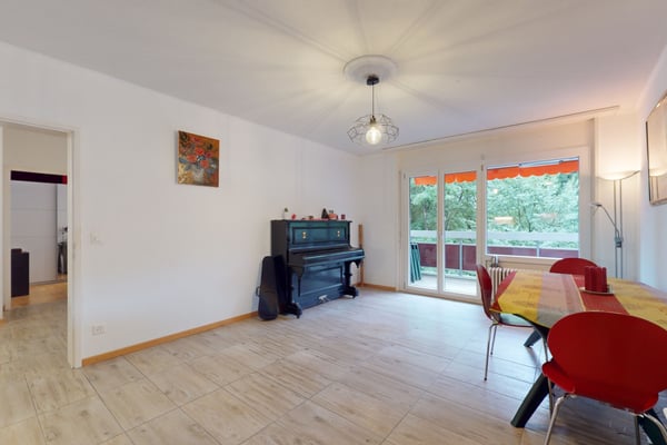 Appartement de 1.5 pces rénové avec balcon et vue ! 5