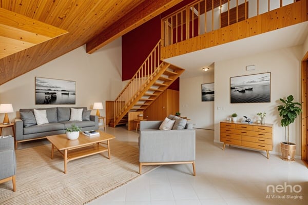 Un duplex lumineux dans une PPE familiale de qualité 3