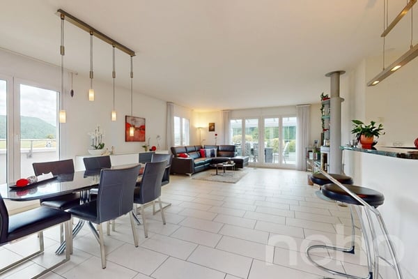 Attraktive 1.5-Zimmer-Attikawohnung mit direktem Liftzugang 2