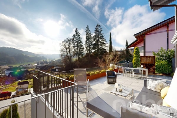 Helle 1.5-Zimmer-Doppelhaushälfte an erhöhter Lage mit Weitblick 12