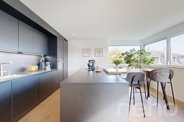 Splendide appartement moderne de 1.5p avec terrasse, vue et garage! 5