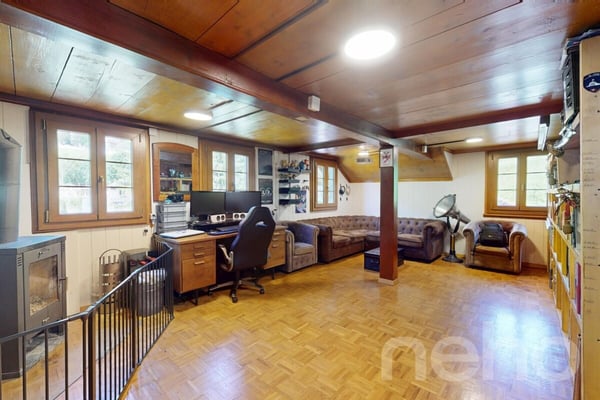 Magnifique chalet rénové - grand terrain et bord de rivière à Etivaz 4