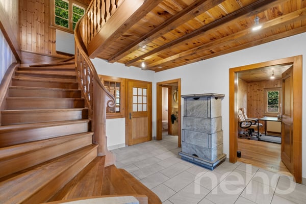 Chalet de prestige à Crans-Montana avec appartement indépendant 7