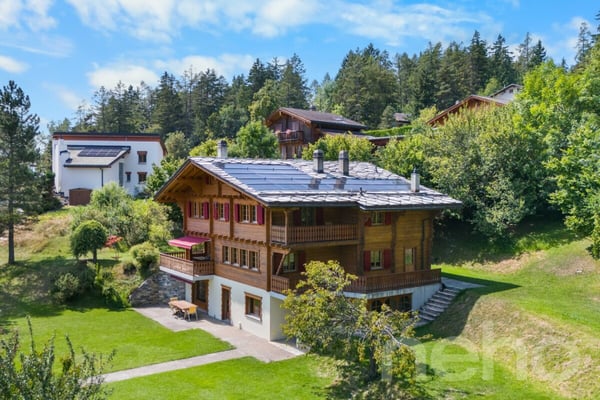 Chalet de prestige à Crans-Montana avec appartement indépendant 3