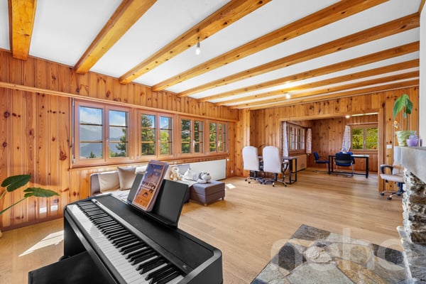 Chalet de prestige à Crans-Montana avec appartement indépendant 8